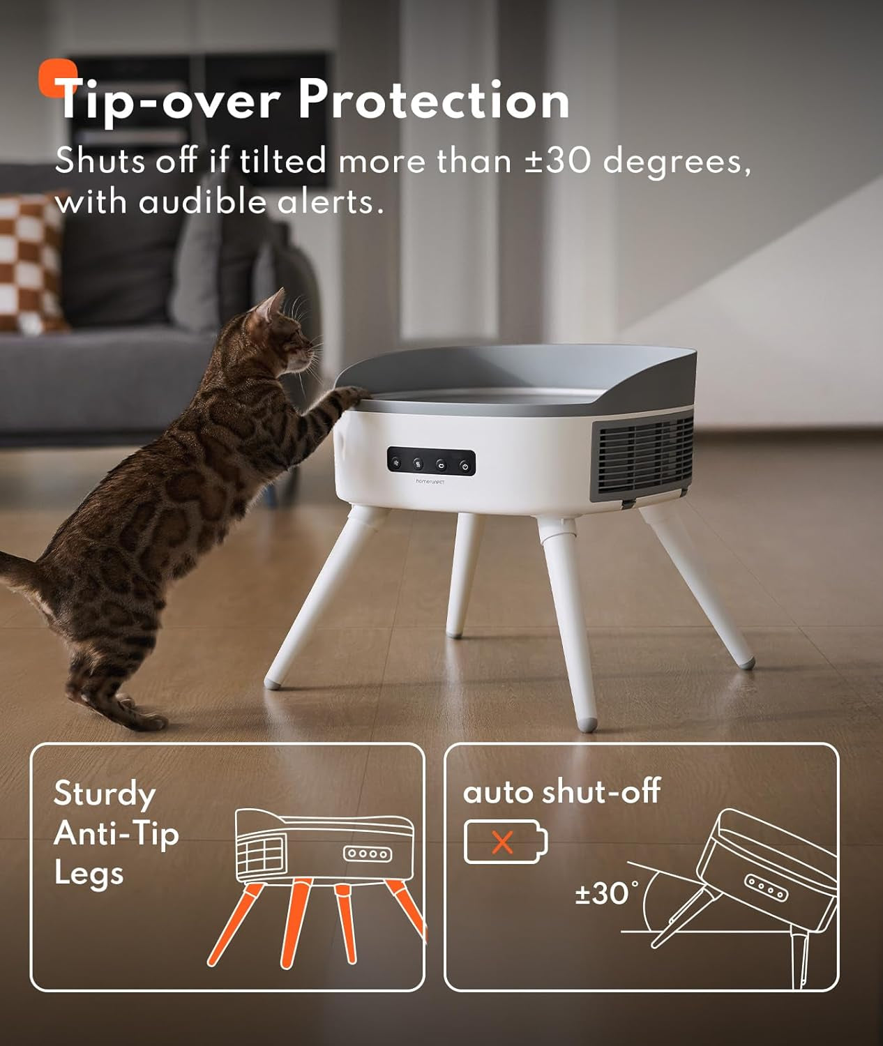 Pet Heated Cat Bed Heater