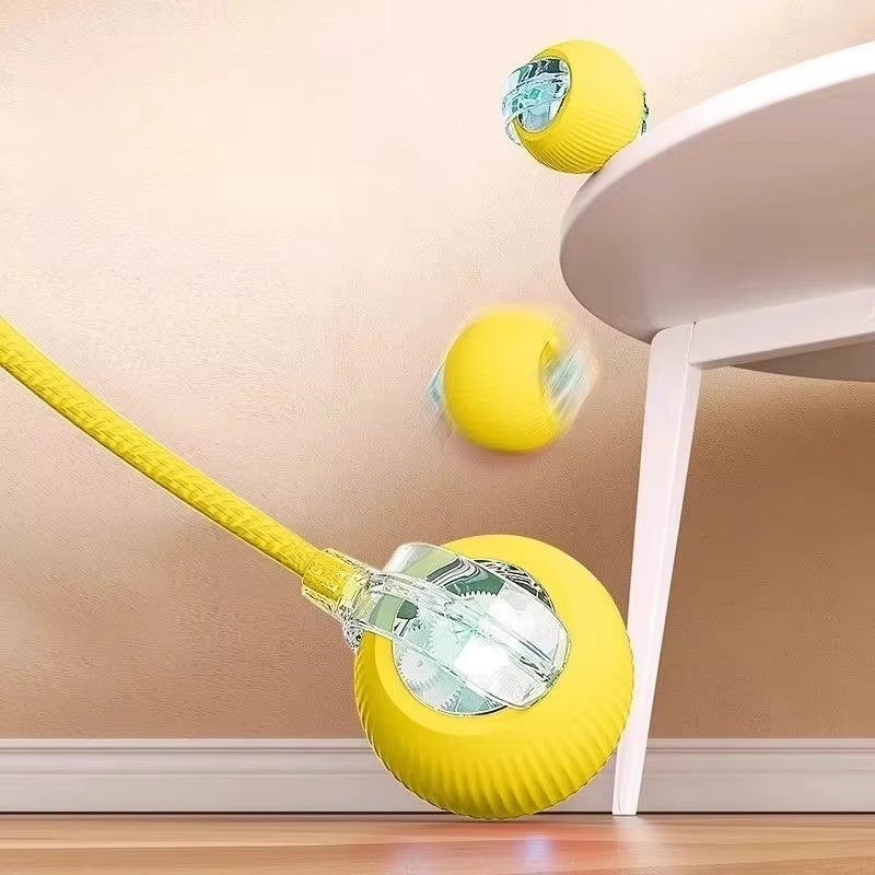 Interactive Cat Rolling Ball Toy
