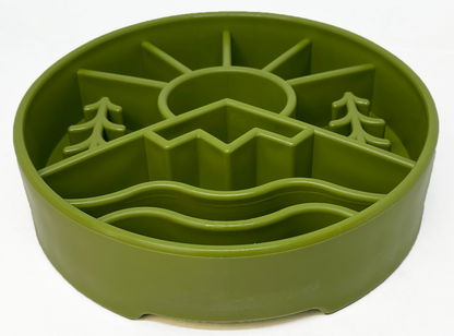 Great Outdoors eBowl - Slow Feeder Dog Bowl & Enrichment | USA Made