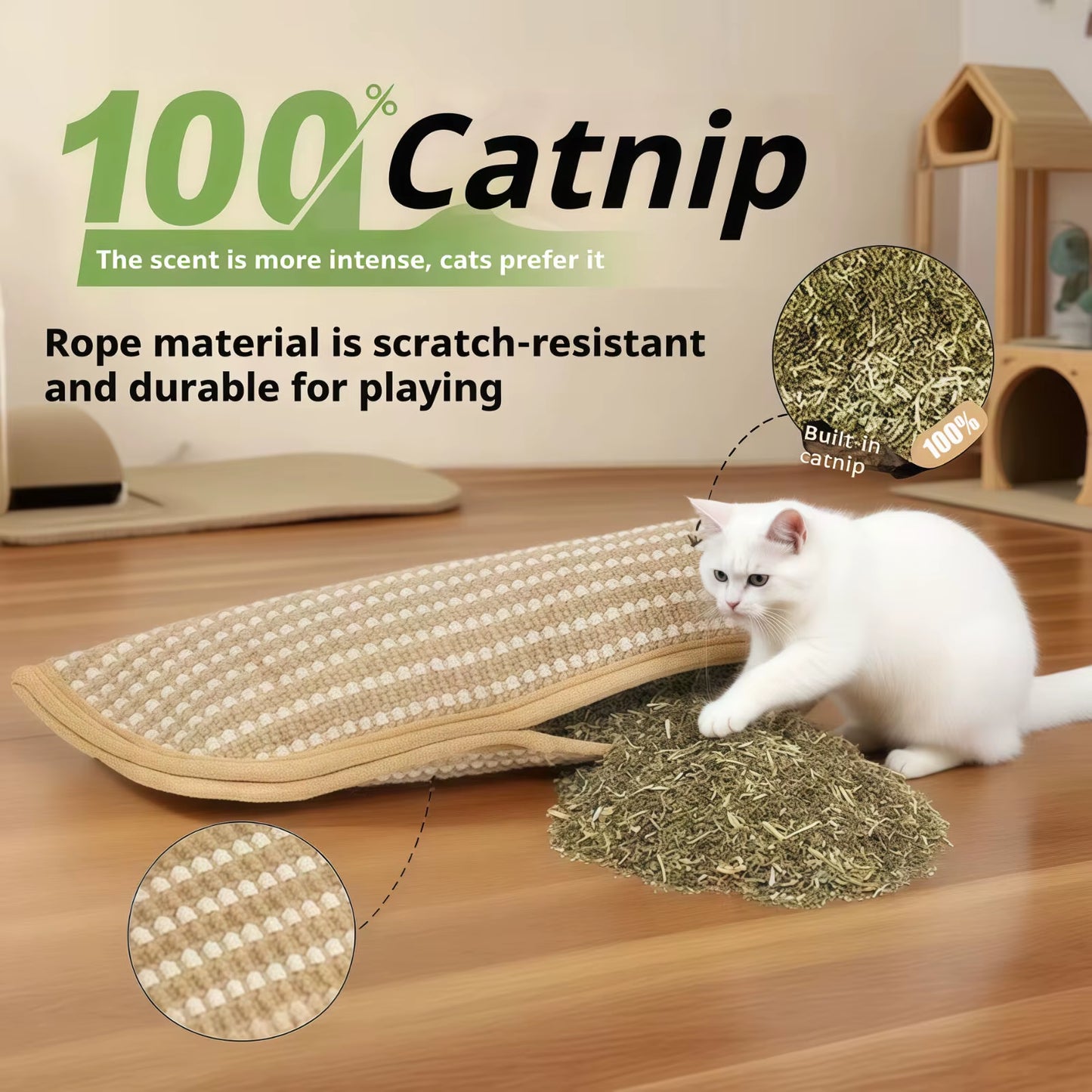 Catnip Interactive Scratcher Toy